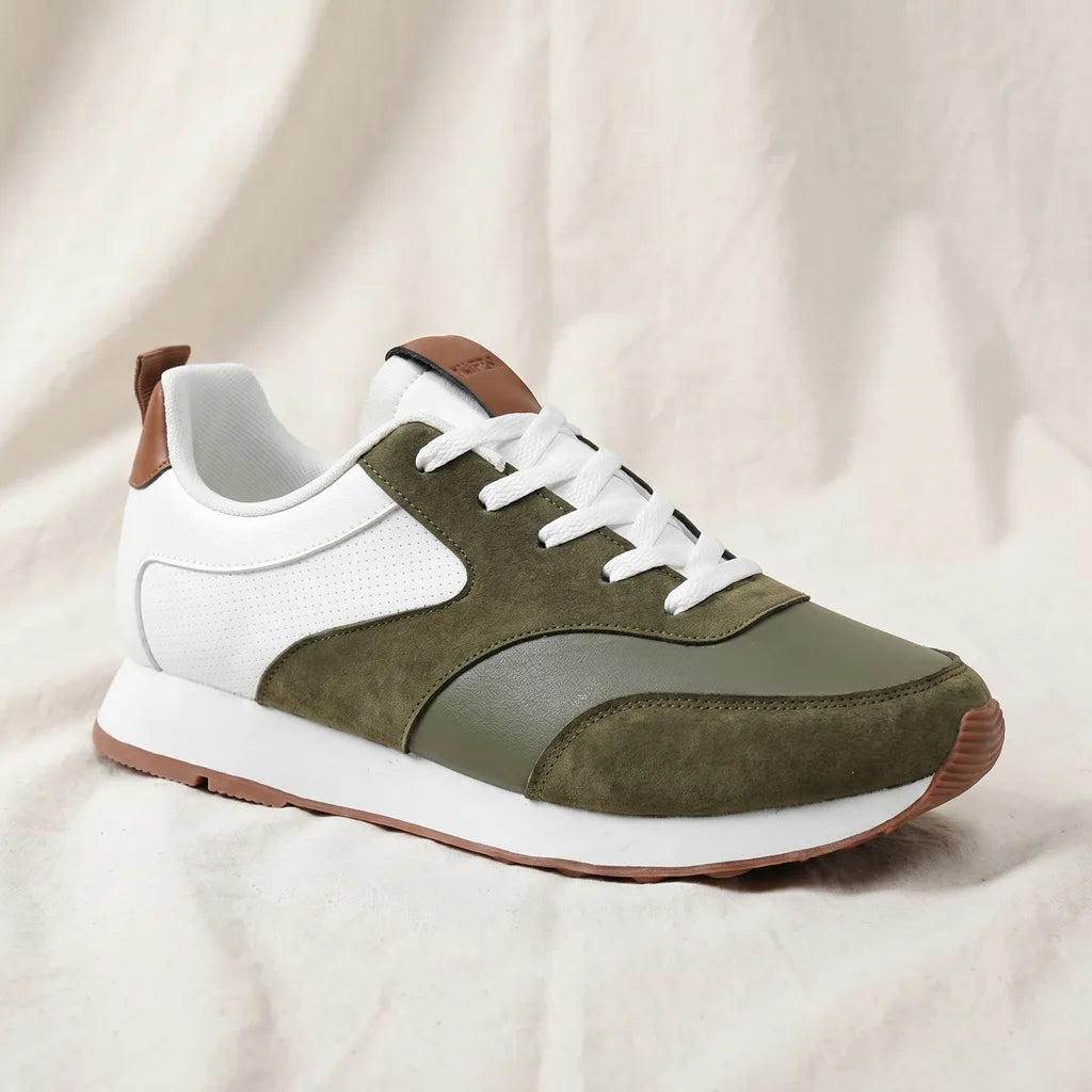 Men's GREEN Salinger Chain Detail Sneakers