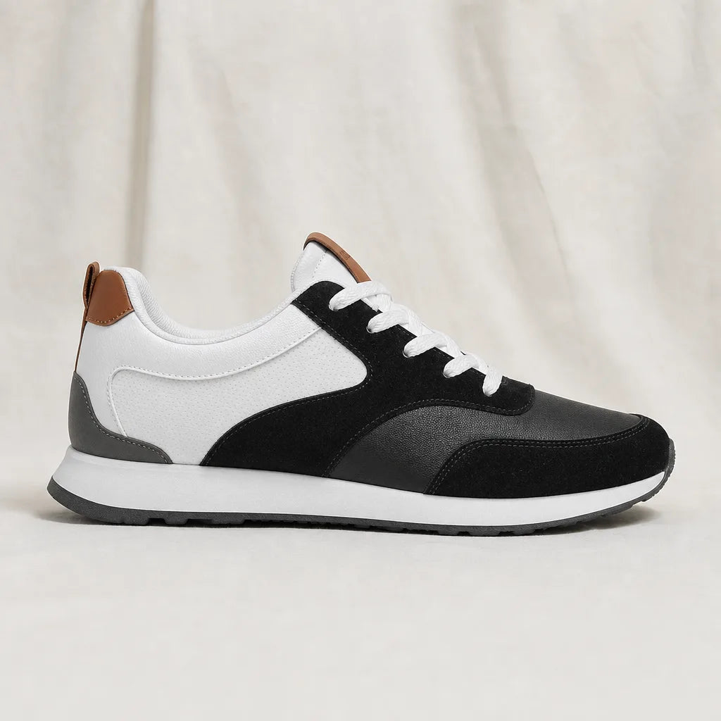 Men's BLACK Salinger Chain Detail Sneakers