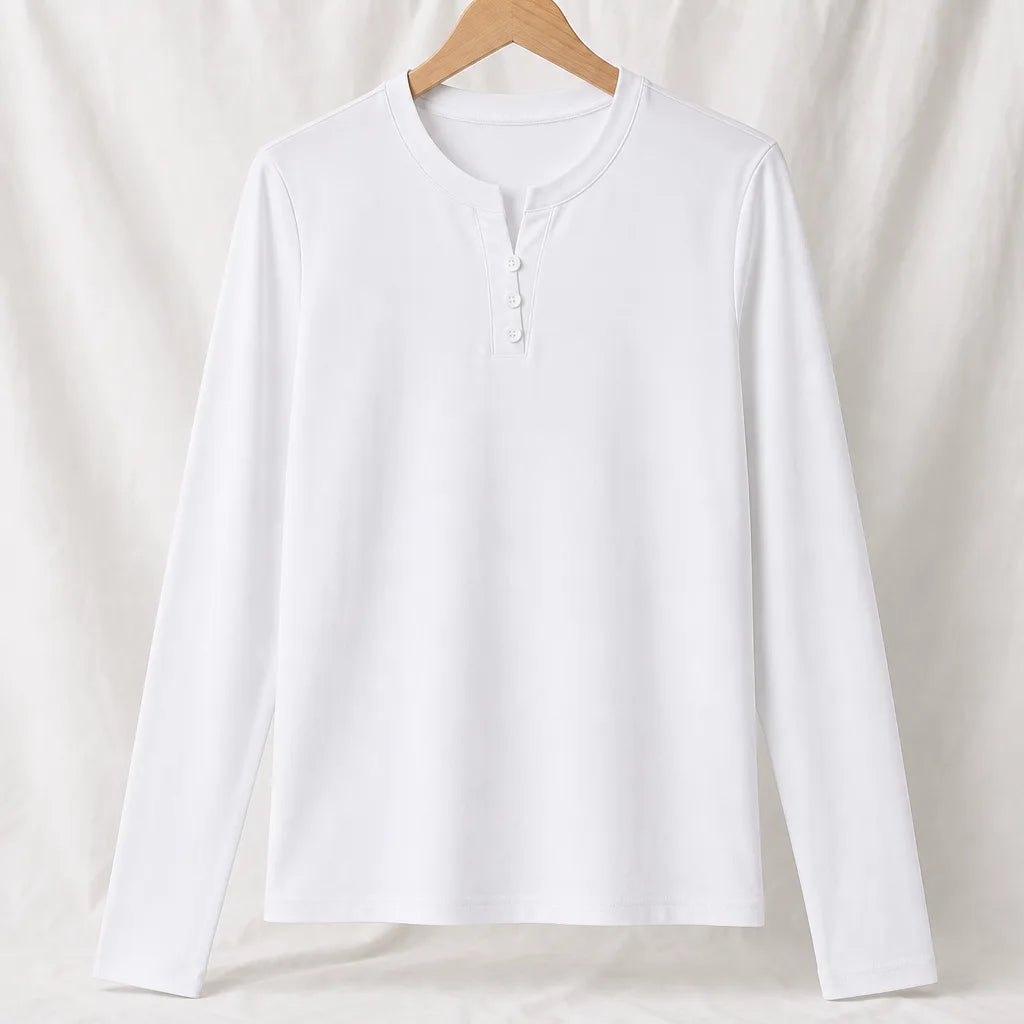 Sheffield Signature V Neck - Color:White;Size:S