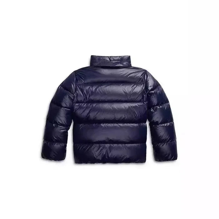 Women's Winter Hooded Puffer Jacket blue1.webp