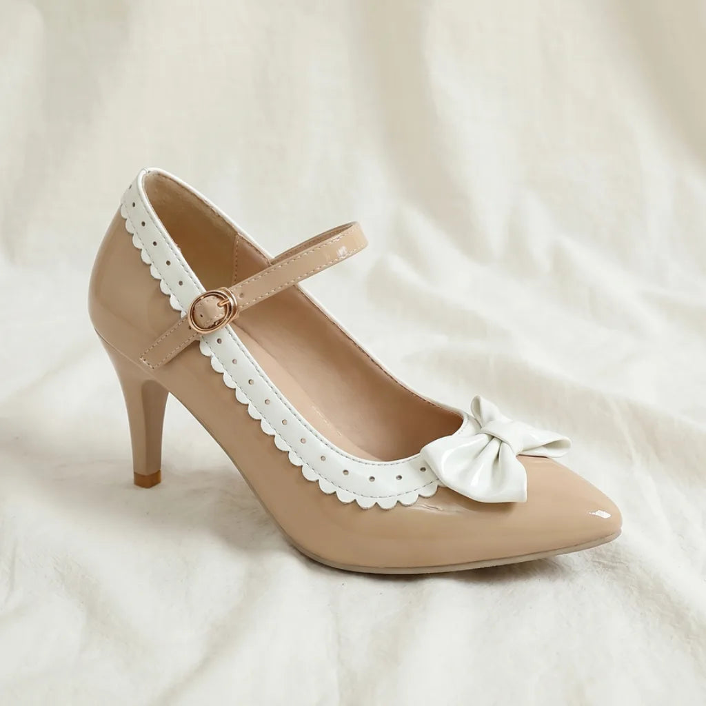 Women's Theodore Bow Strap Pumps