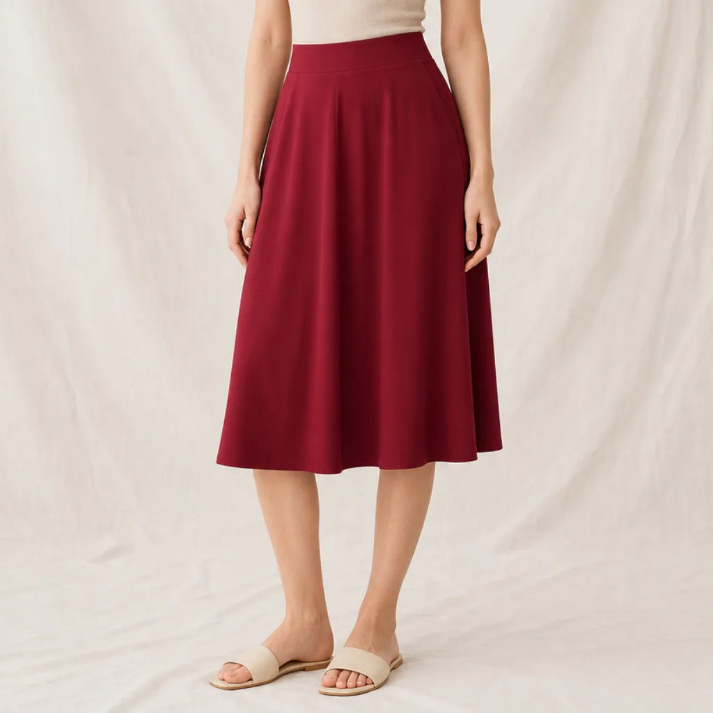 Women's Waverly Pleated Midi Skirt