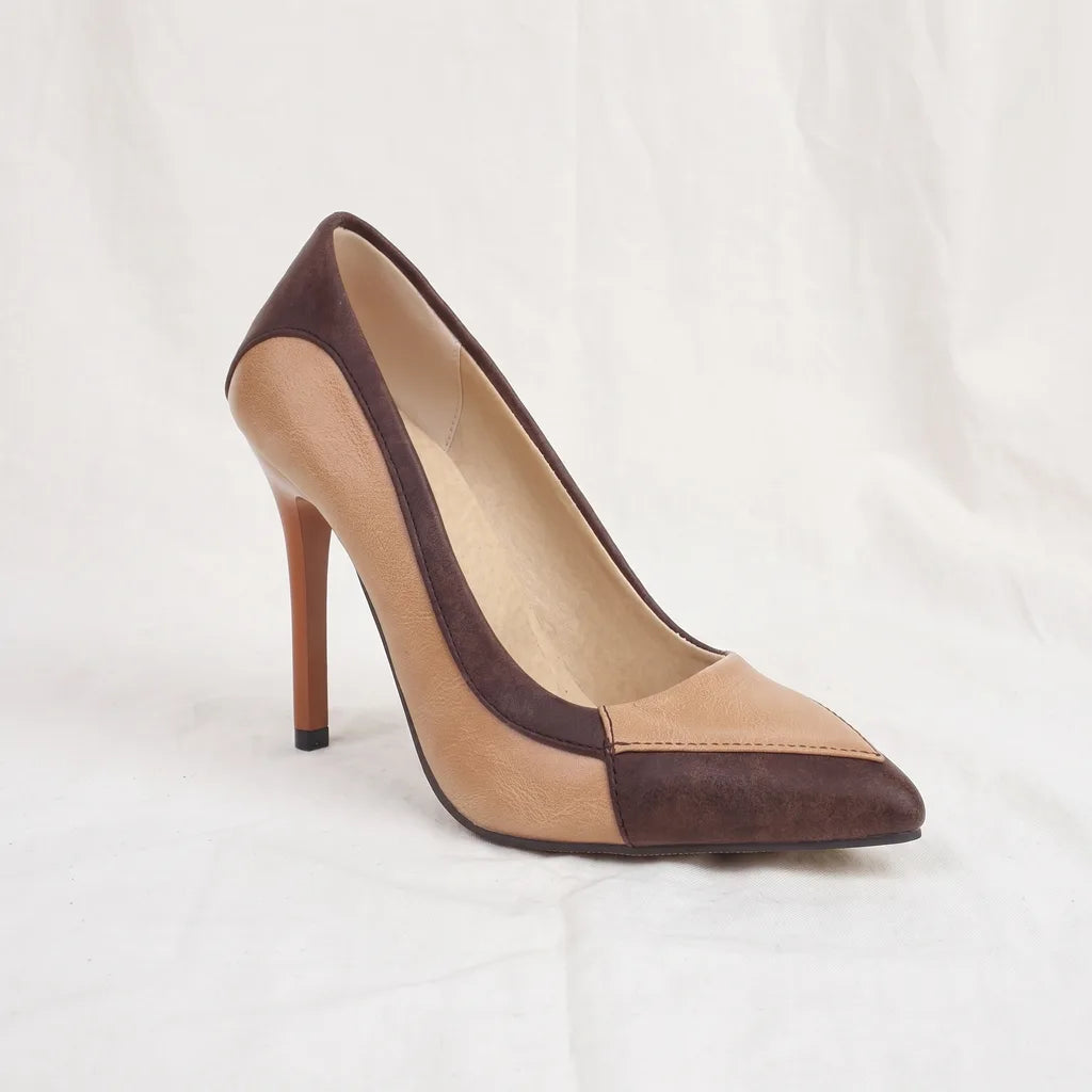 Women's Wolsey Colorblock Pointed Pumps