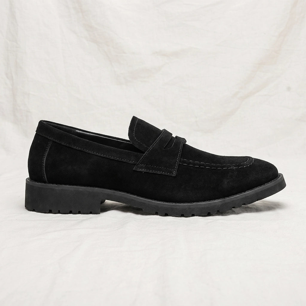 Black Julian Suede Loafers 2