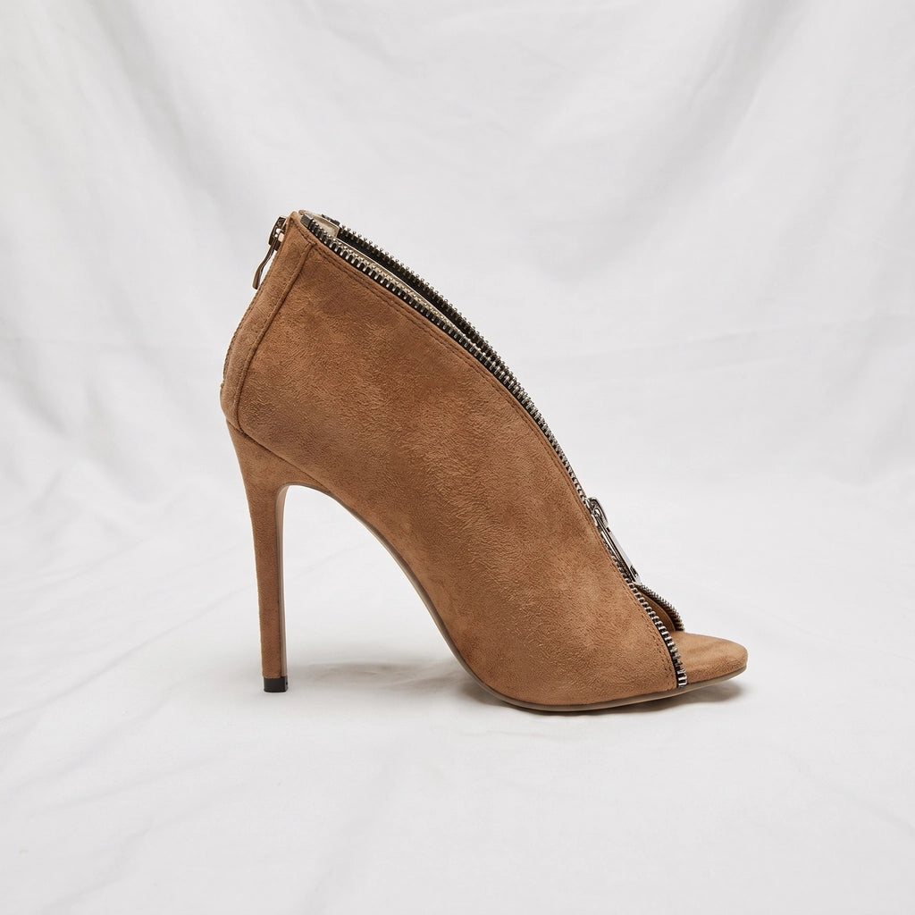 Scarlett Zipper Heels 1