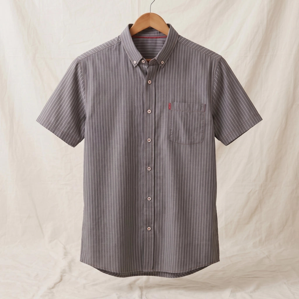 Easton Cotton Striped Shirt