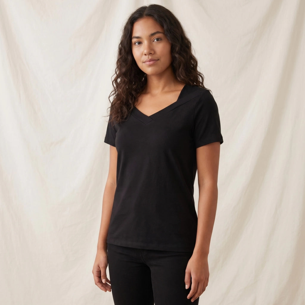 Fletcher V-Neck Short Sleeve T-Shirt