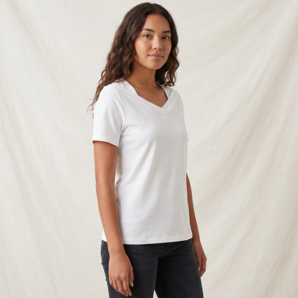 Fletcher V-Neck Short Sleeve T-Shirt