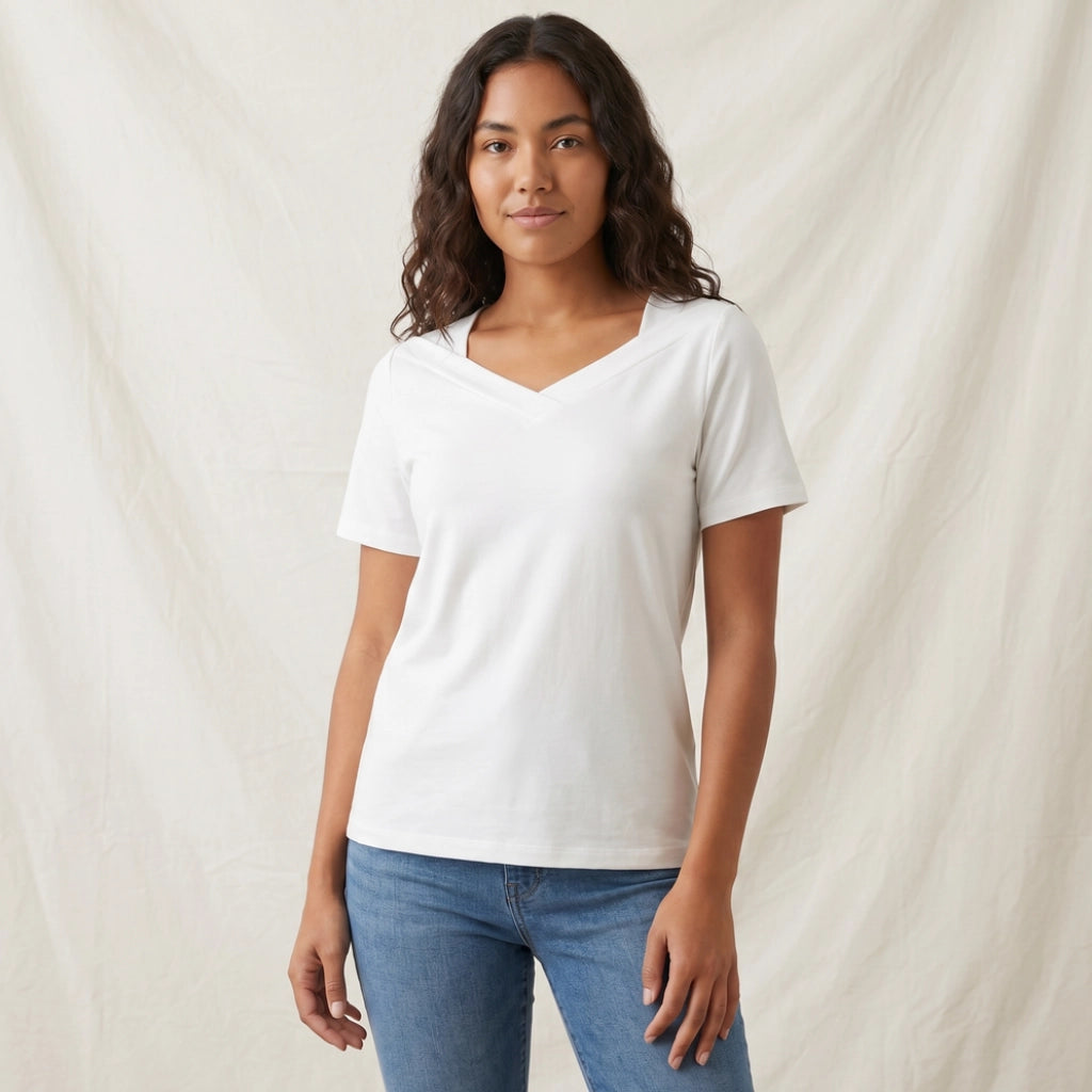 Fletcher V-Neck Short Sleeve T-Shirt