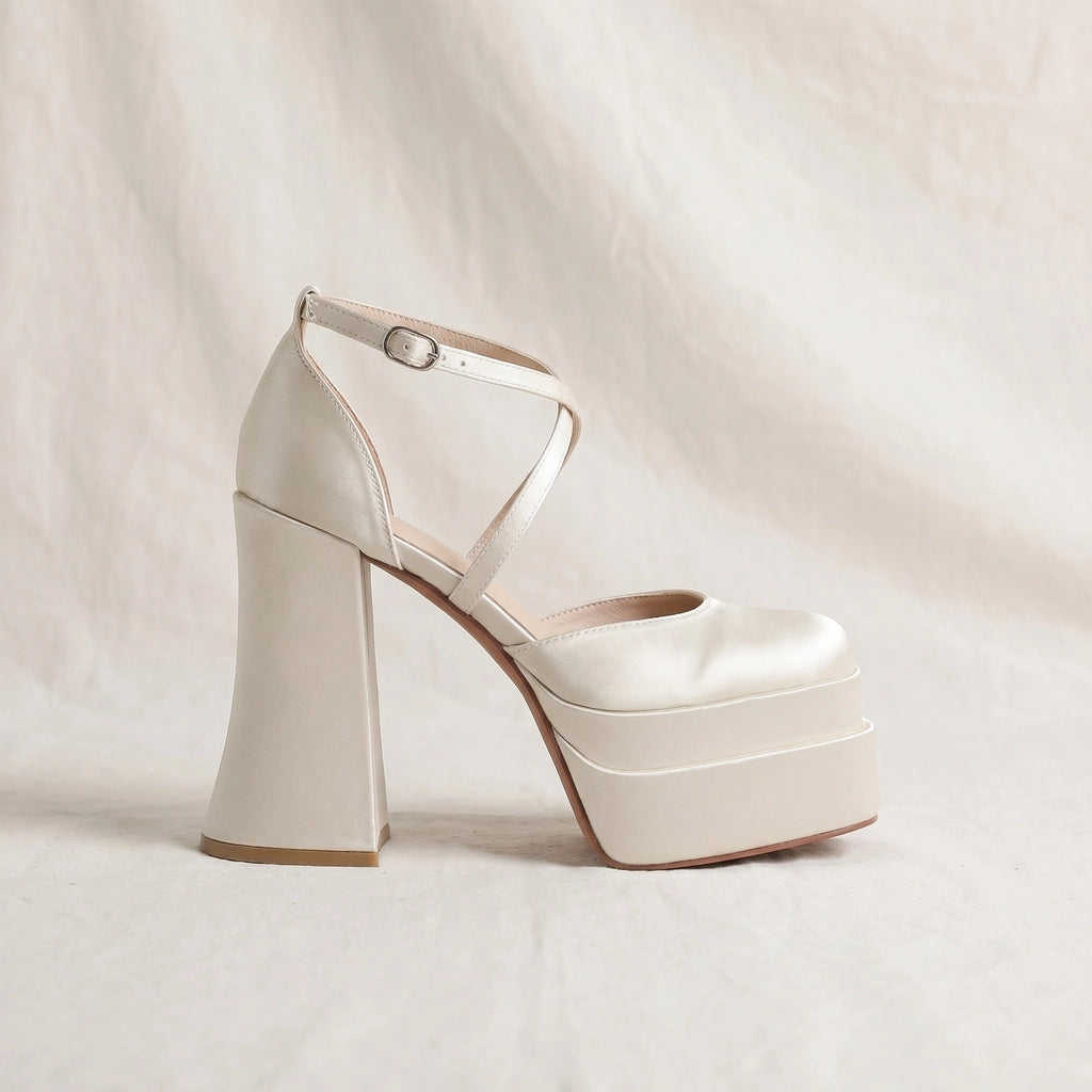 Pinkerton Platform Block Heels