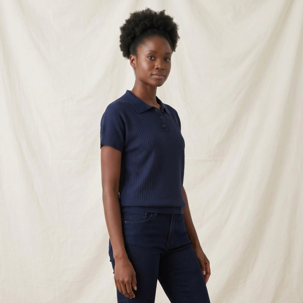 Warren Tencel Knit Polo
