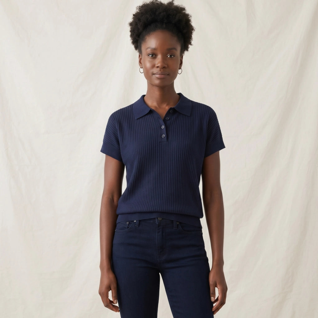 Warren Tencel Knit Polo