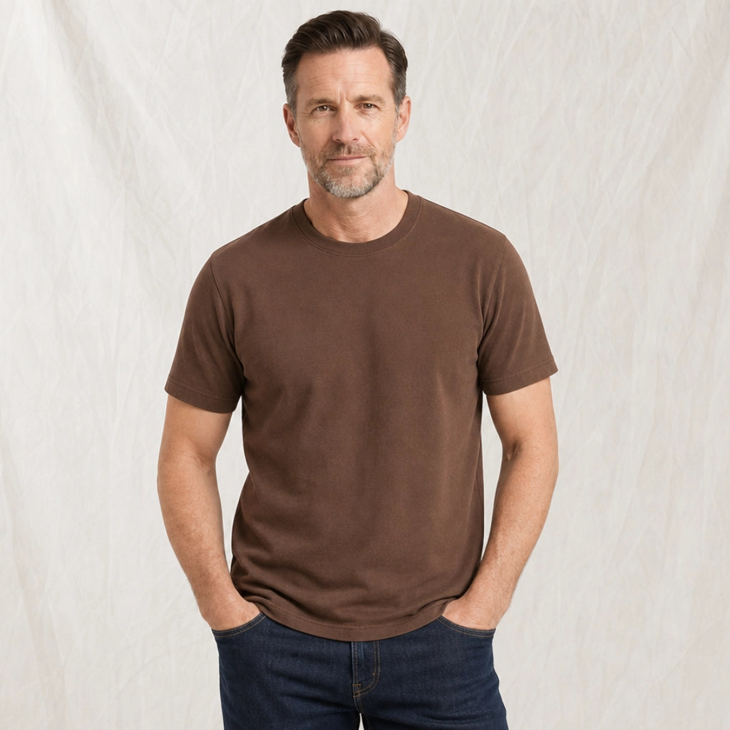 Anson Brushed Cotton Tee