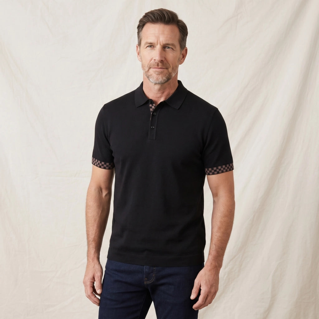 Joseph Silk Knit Polo