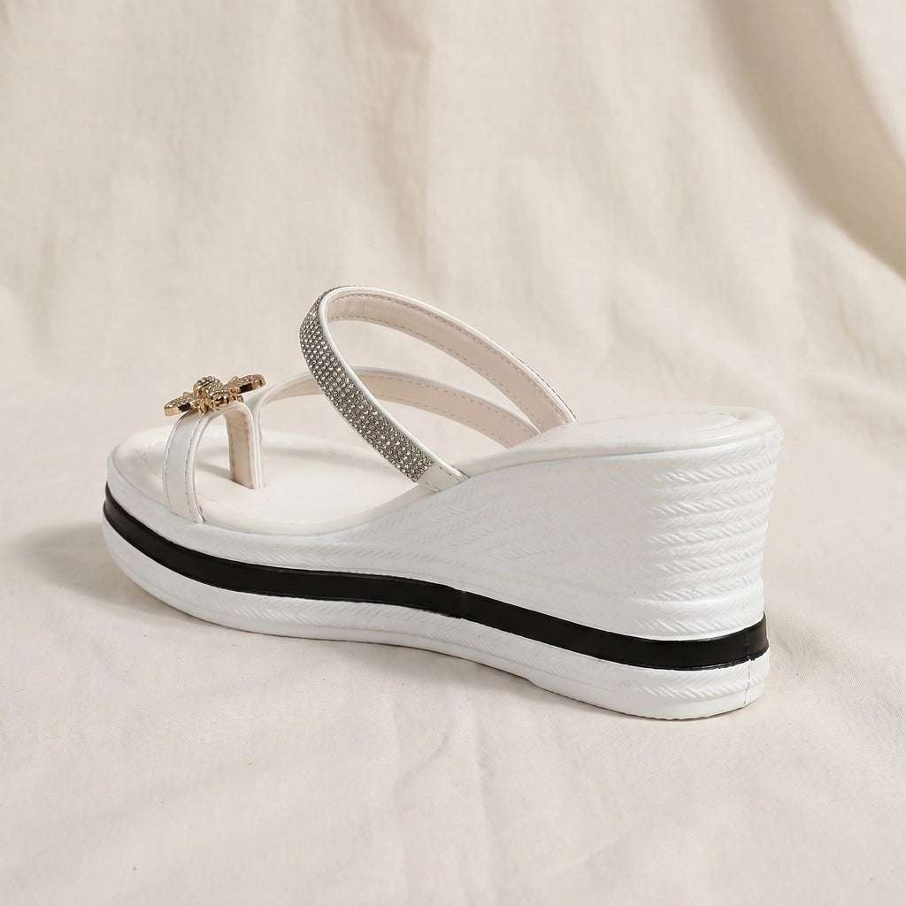Luna Sparkle Wedge Sandals 3