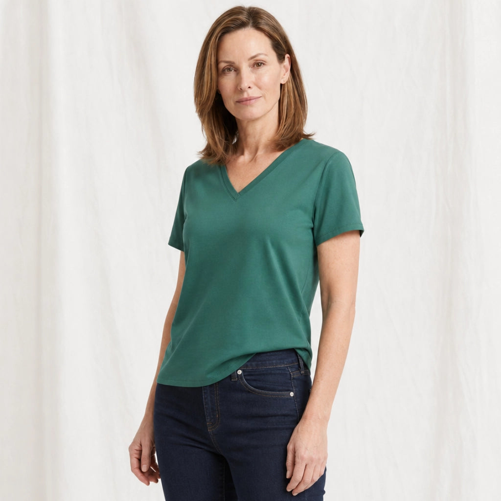 Sara Relaxed Short Sleeve Top