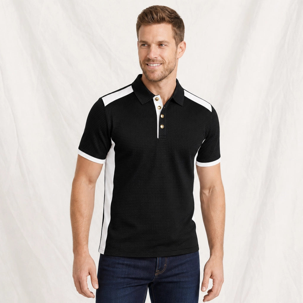 Wellington Contrast Slim Henley