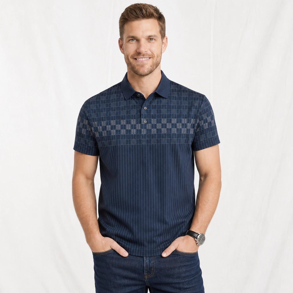 Cranston Seamless Knit Polo