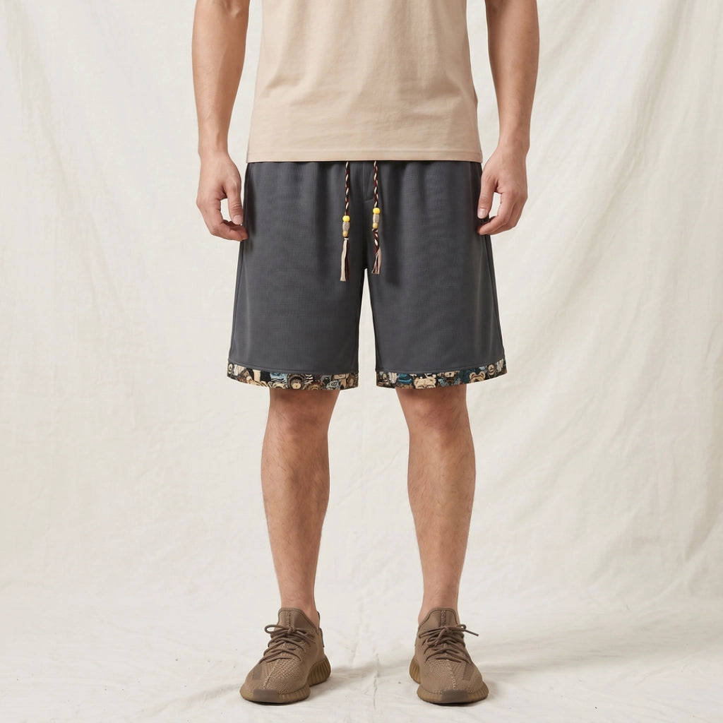Holden Embroidered Mesh Shorts