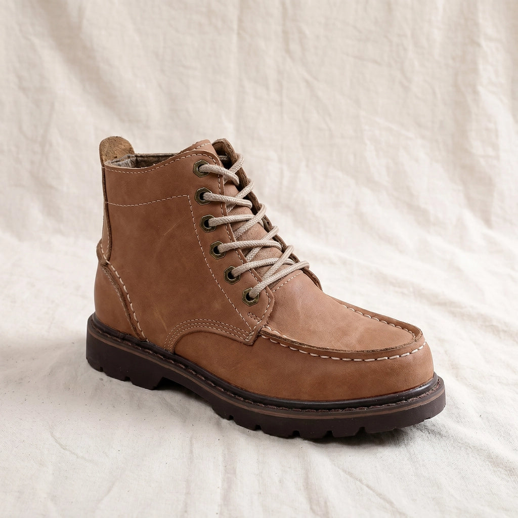 Jane Leather Lace-Up Boots 2