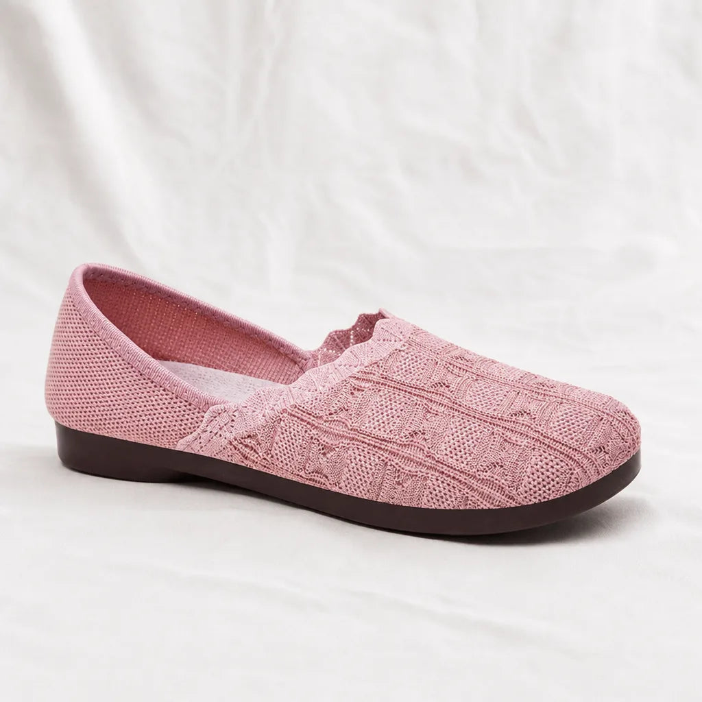 Pink Dunham Mesh Slip-On Trainers 2