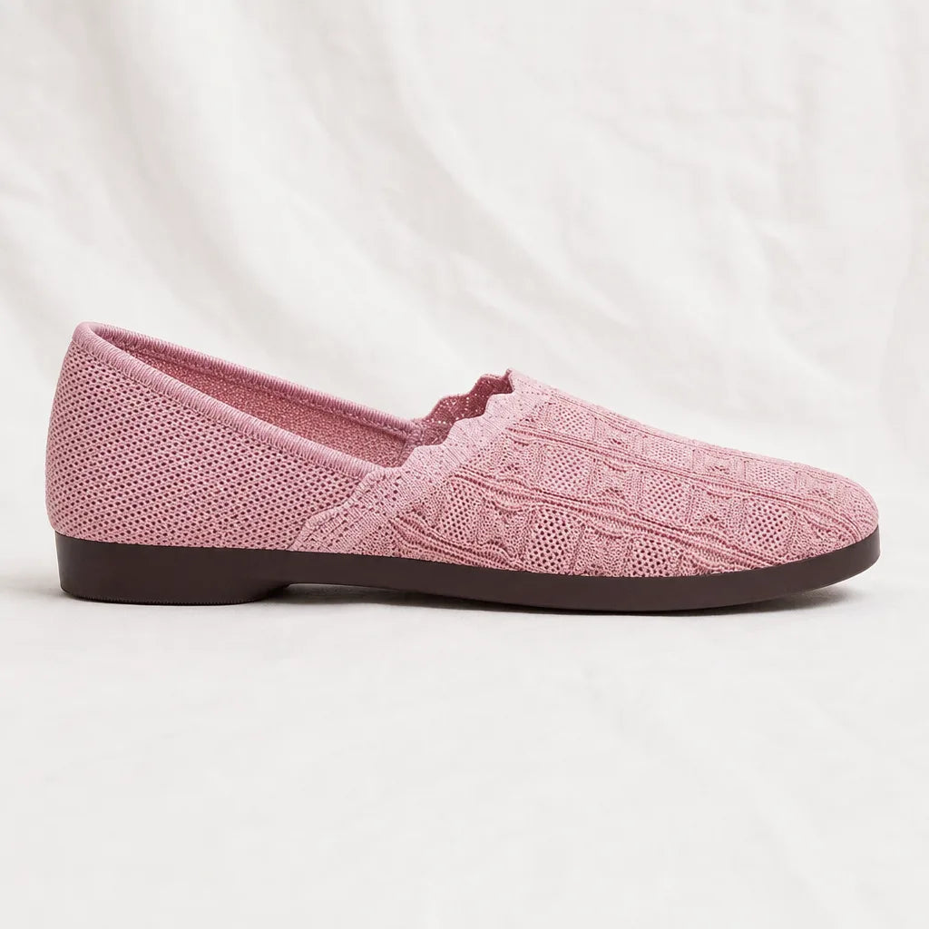 Pink Dunham Mesh Slip-On Trainers 3