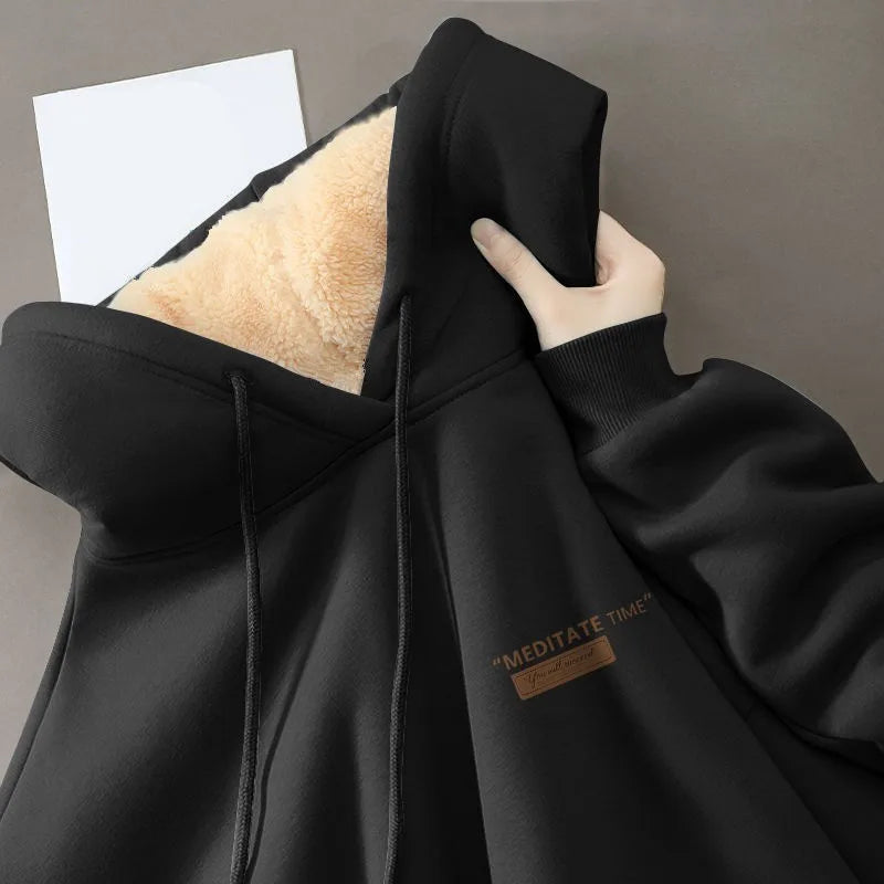 Adair | Women's Fleece Lined Hoodie - Color:Black;Size:S