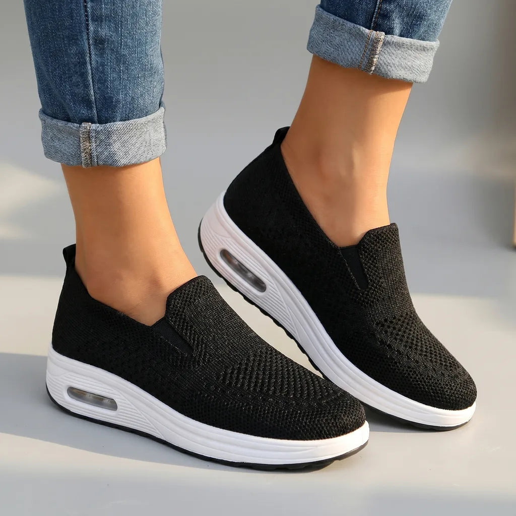 Adriana Platform Loafers - Color:Black;Size:36