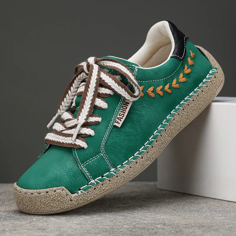Amelia | Women's Orthopaedic Trainers - Green