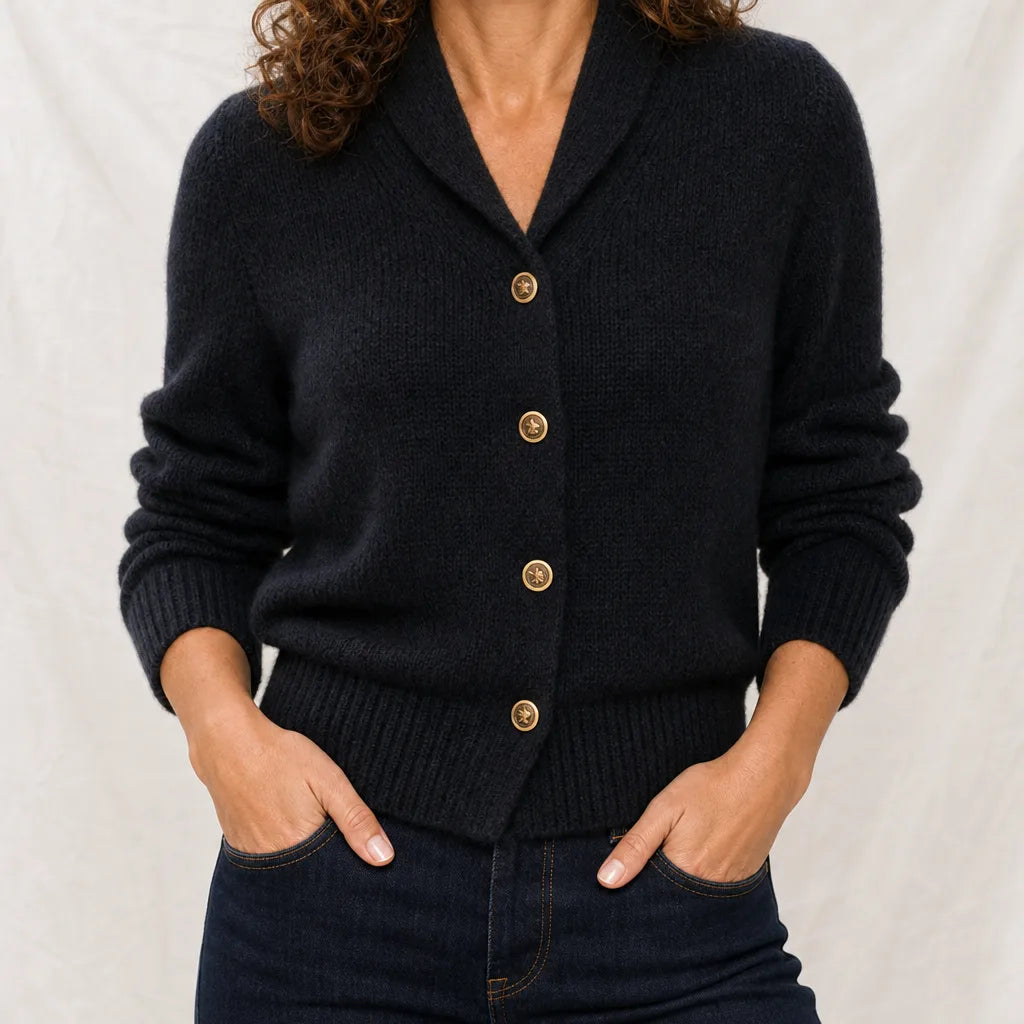 Antoinette | Women's Cardigan - Color:Black;Size:One Size