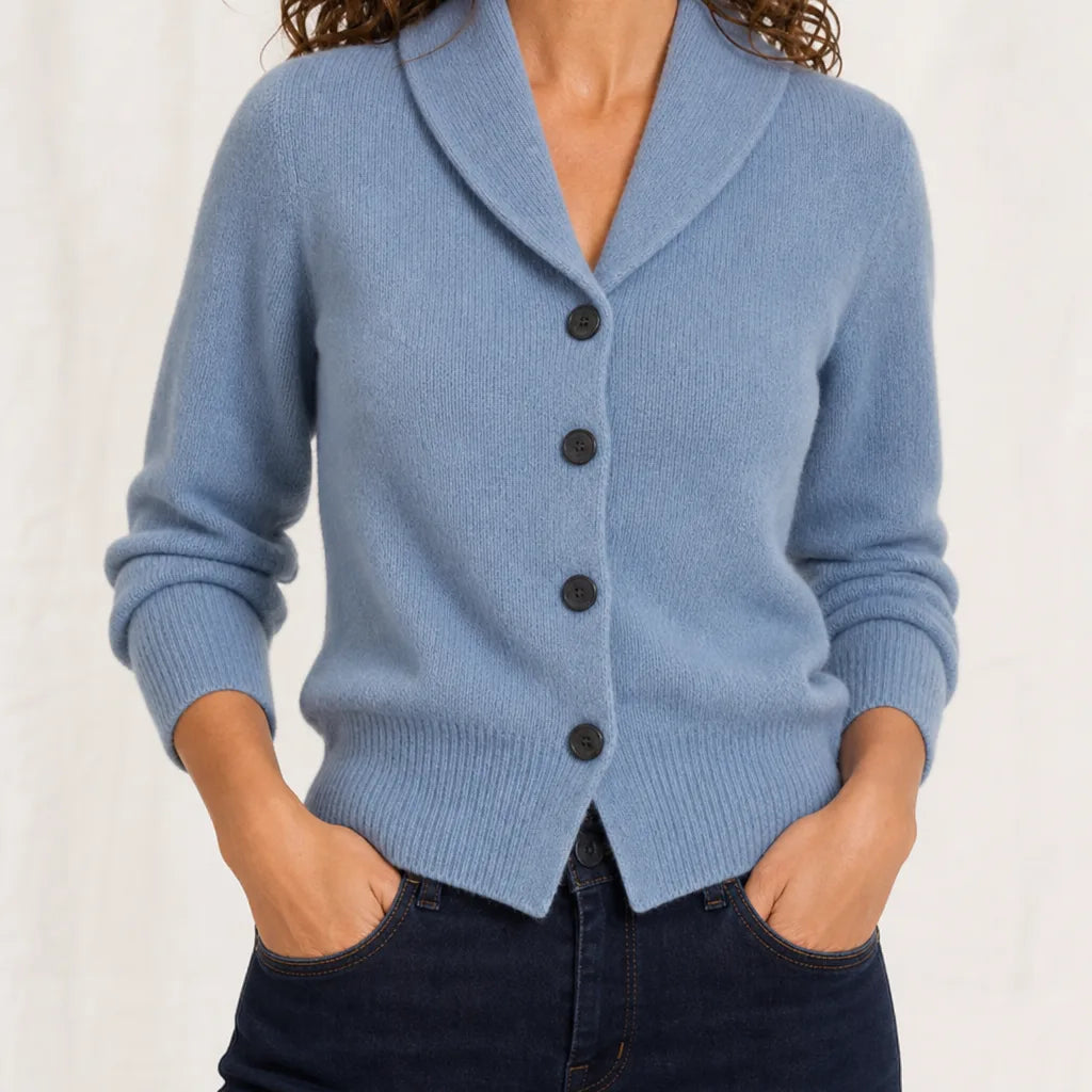 Antoinette | Women's Cardigan - Color:Blue;Size:One Size
