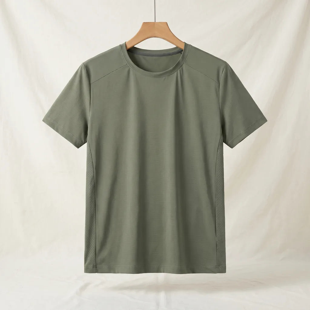 Arlo Mesh T-Shirt - Color:Army Green;Size:S