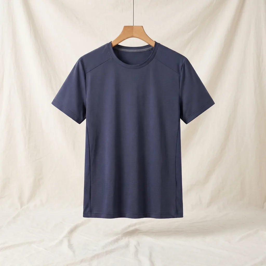 Arlo Mesh T-Shirt - Color:Navy;Size:S