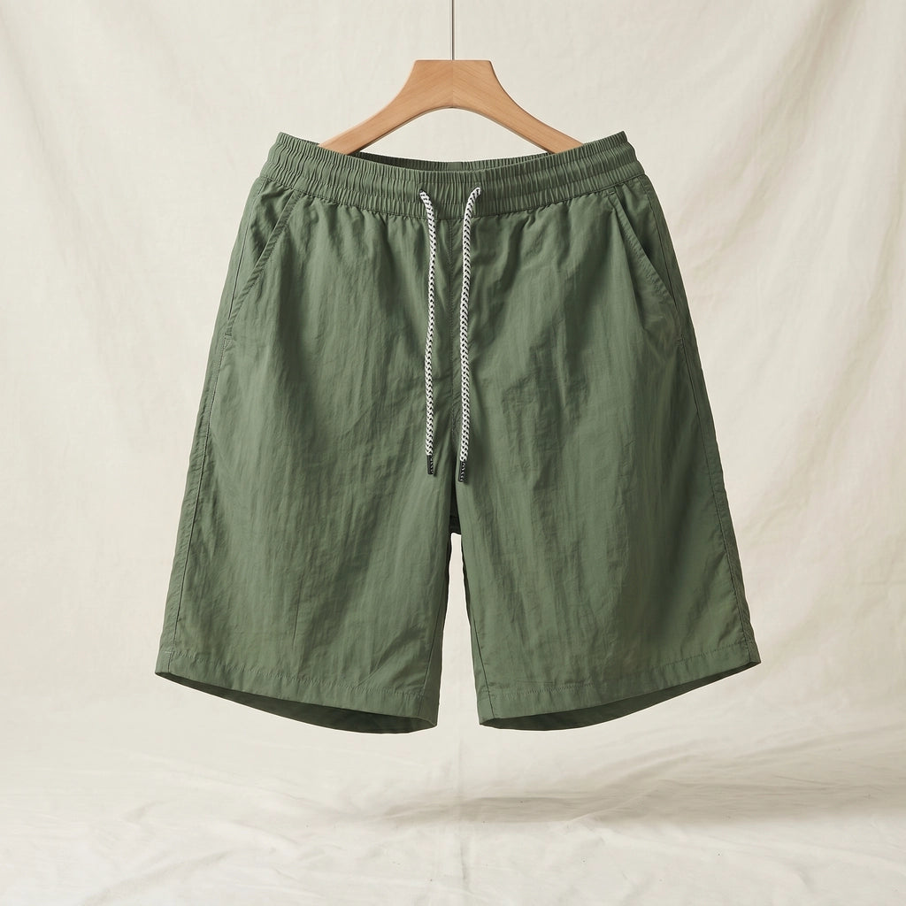 Crawford Breathable Shorts - Color:Army green;Size:S