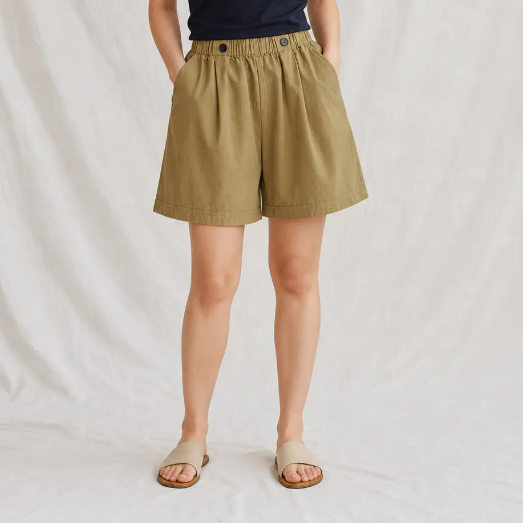 Women's Ashby Cotton Cargo Shorts