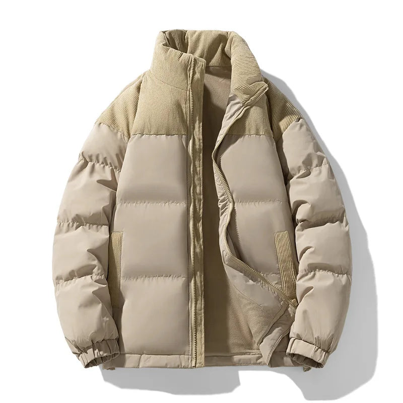 Aspen | Men's Winter Puffer Jacket  - Beige