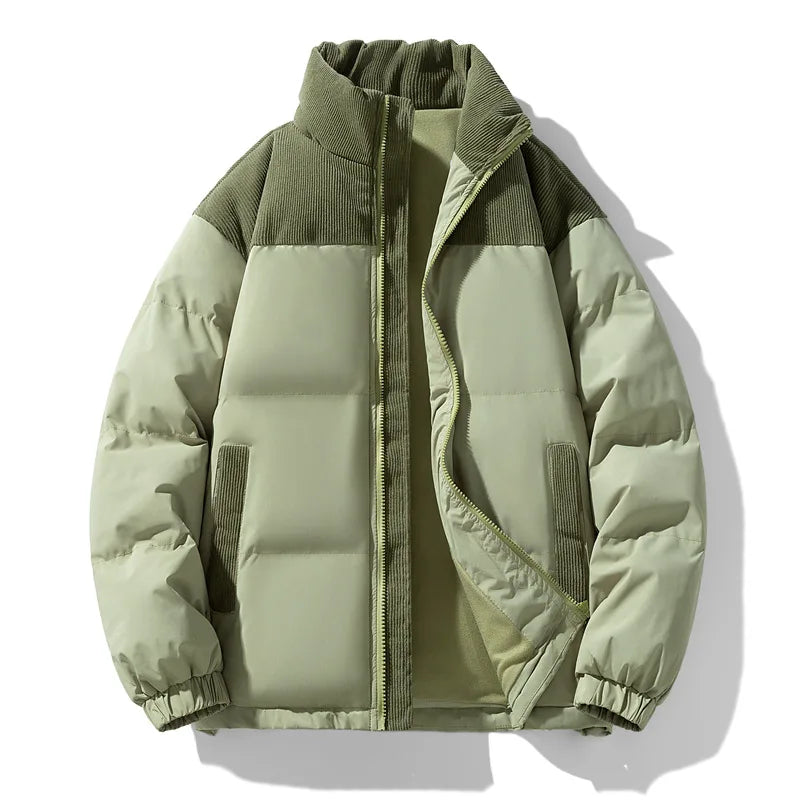 Aspen | Men's Winter Puffer Jacket  - Green