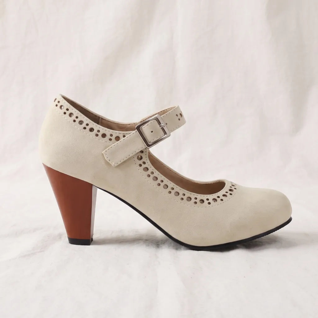 Women's Austin Block Heel Mary Janes