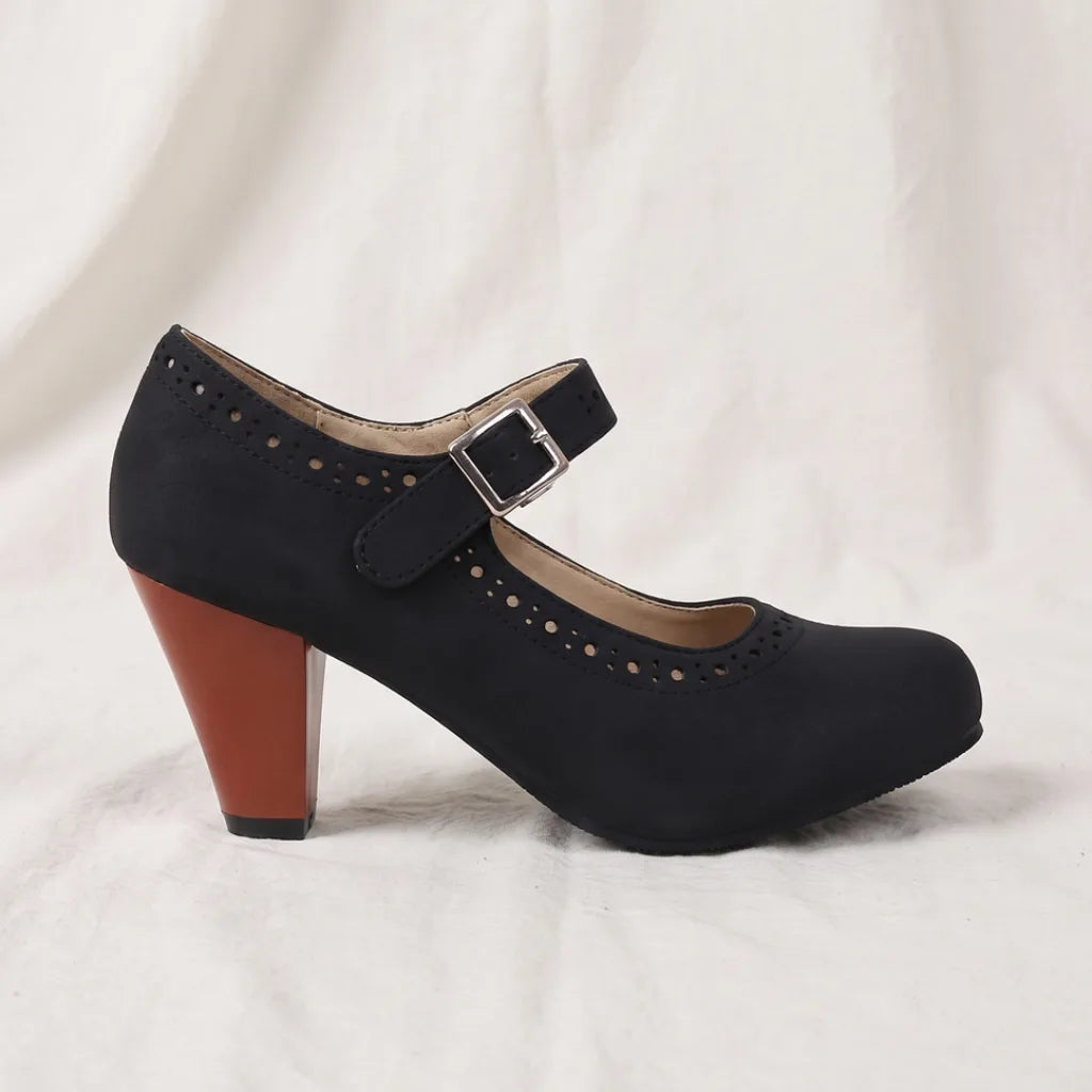 Women's Austin Block Heel Mary Janes