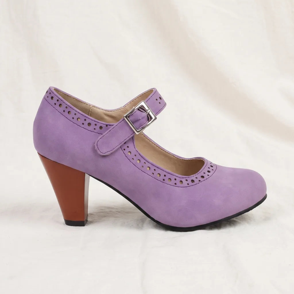 Women's Austin Block Heel Mary Janes