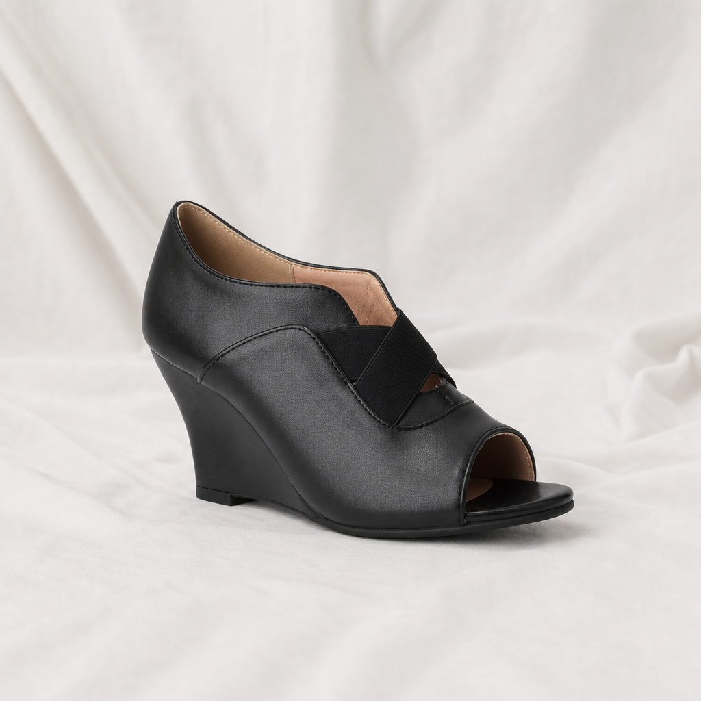 Alessia | Womens Peep Toe Wedge Sandals
