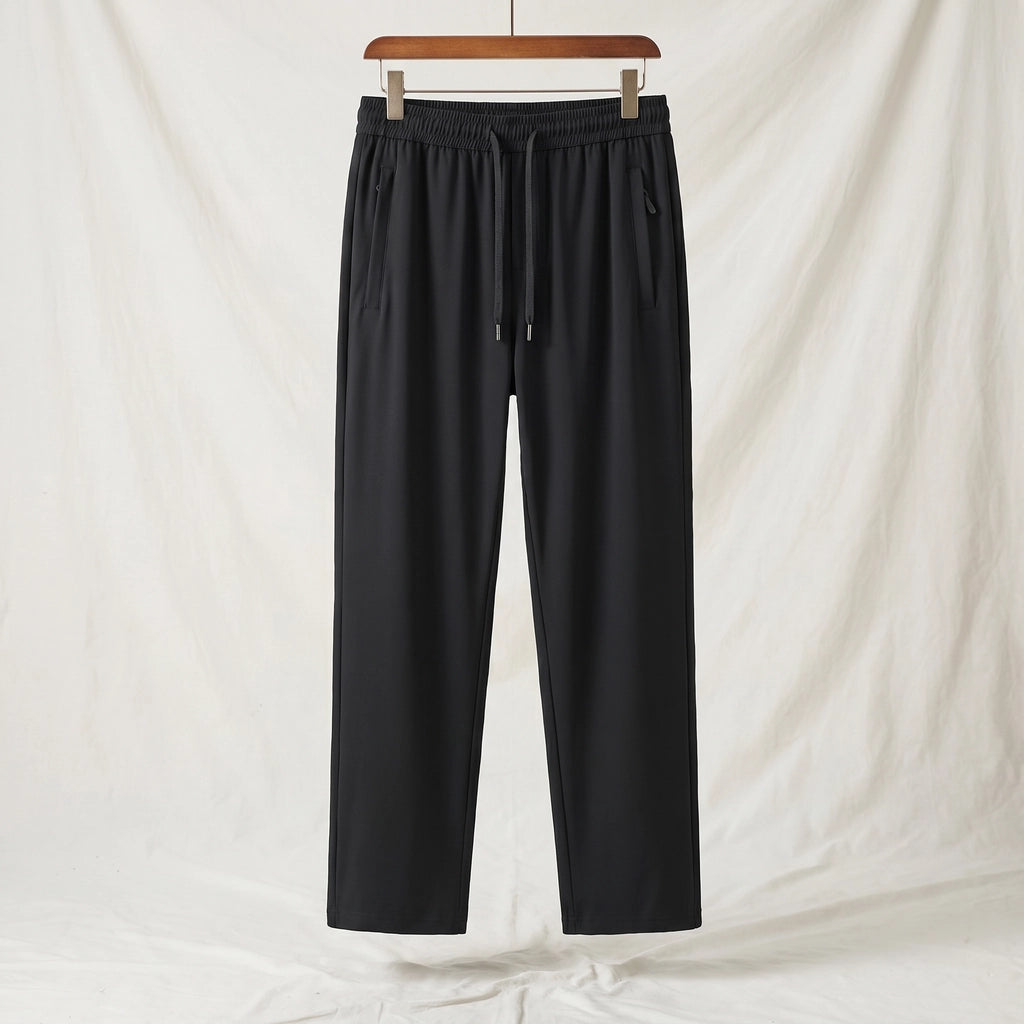 Oliver Straight-Leg Quick-Dry Trousers - Color:Black;Size:S