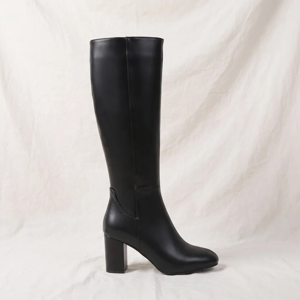Women's Black Blackwell Platform Tall Boots