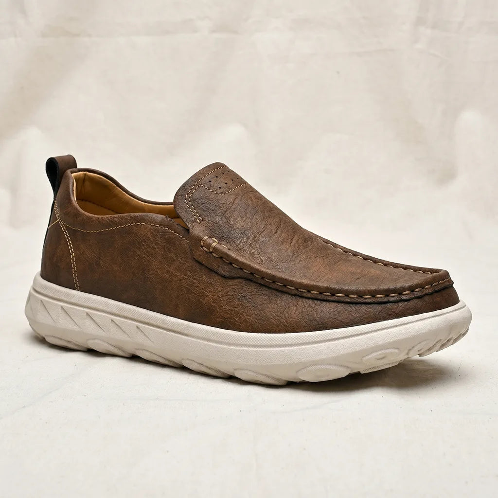 Men's Brown Kensington Slip-On Loafers