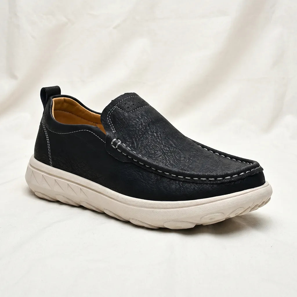 Men's Black Kensington Slip-On Loafers