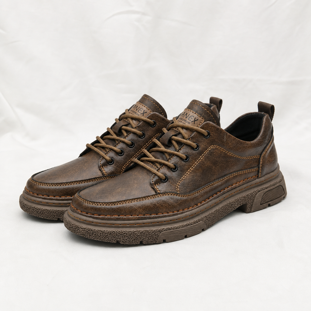 George Gibson | Mens Leather Trainers
