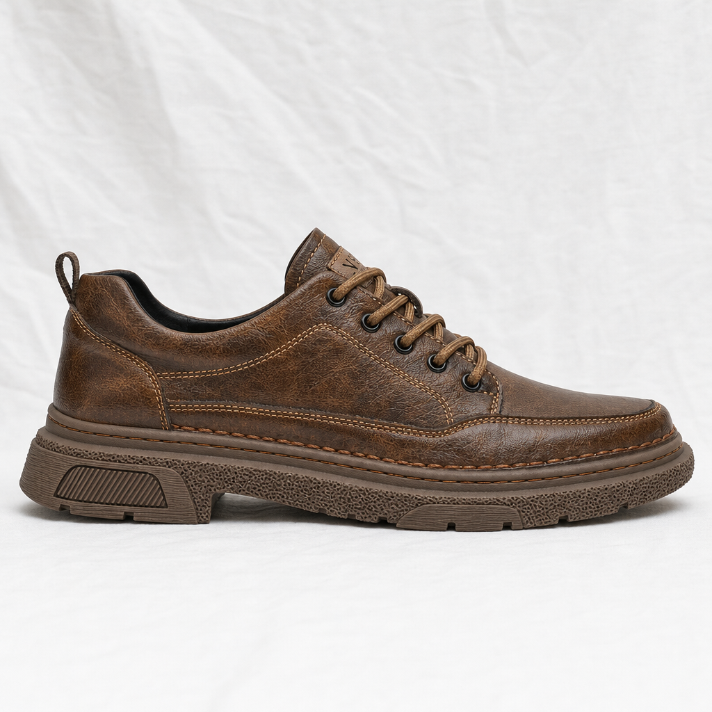 George Gibson | Mens Leather Trainers