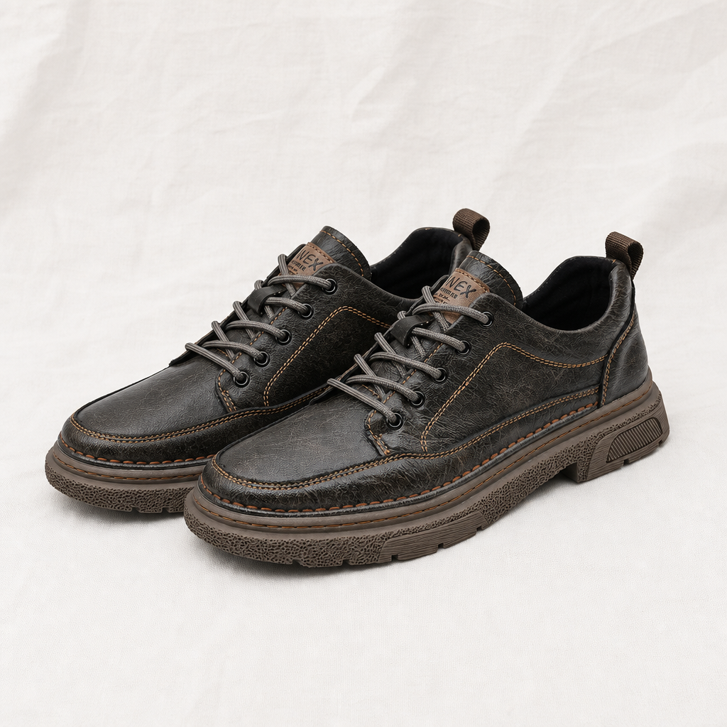 George Gibson | Mens Leather Trainers