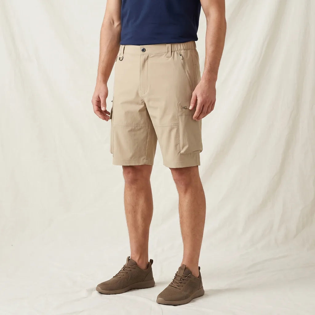 Men's Khaki Rosa Quick-Dry Cargo Shorts
