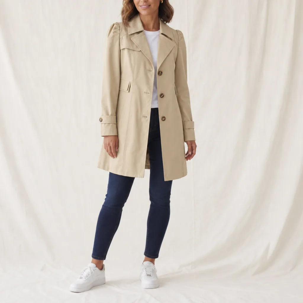 Women's Carroll Longline Trench Coat